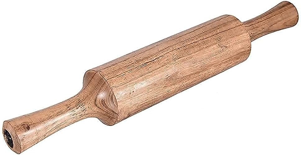 Handcrafted Wooden Rolling Pin, (pack of 01) Wooden Belan, Wooden Belna__045