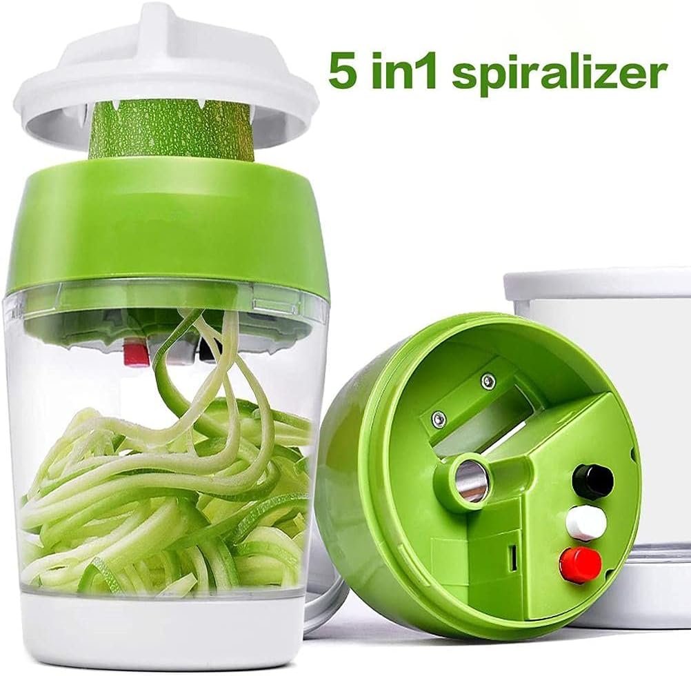 Handheld Vegetable, Veggie Spiralizer Spiral Zucchini Spiralizer Maker Zoodle Maker (1#)