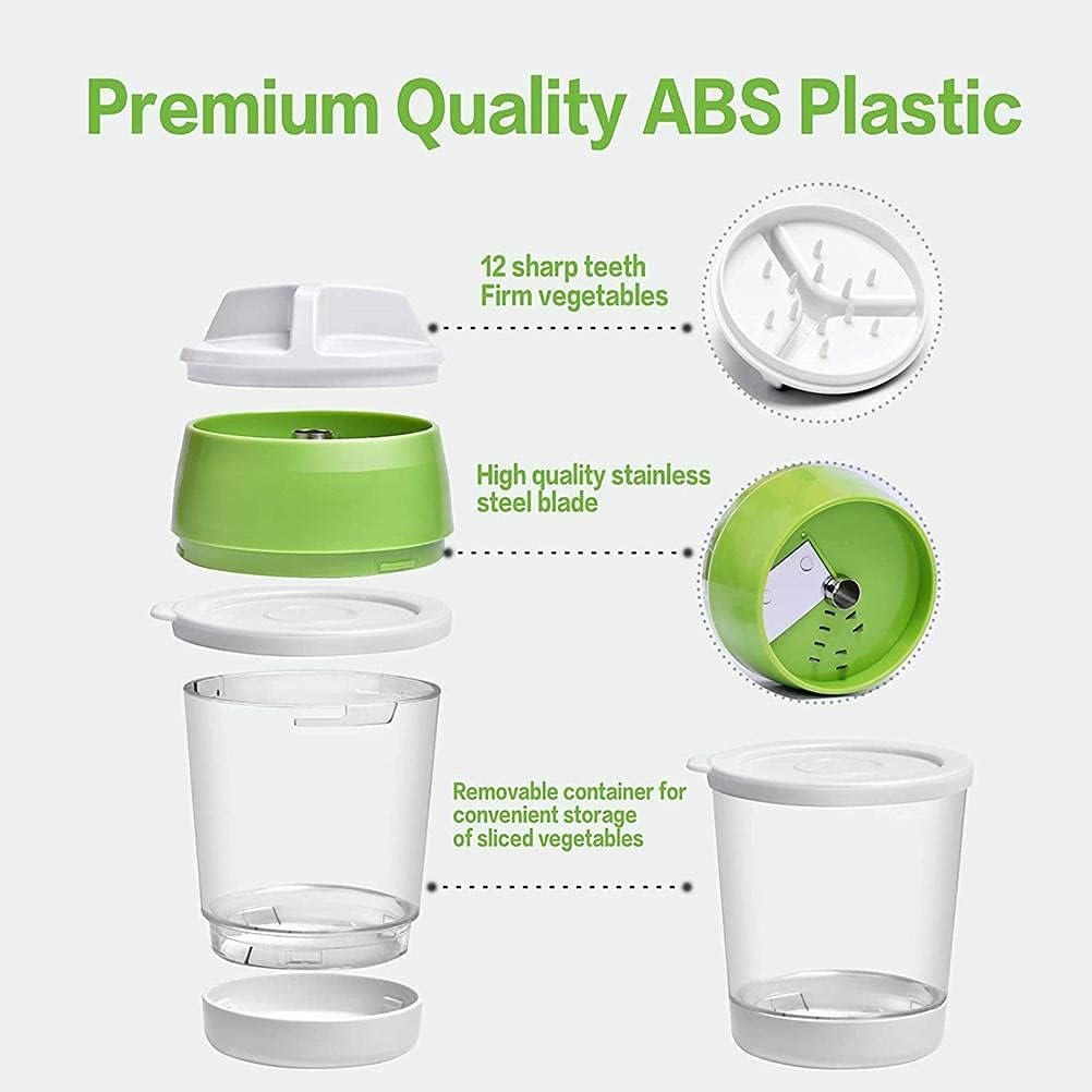 handheld-vegetable-veggie-spiralizer-spiral-zucchini-spiralizer-maker-zoodle-maker-1 - Cooking Appliance World