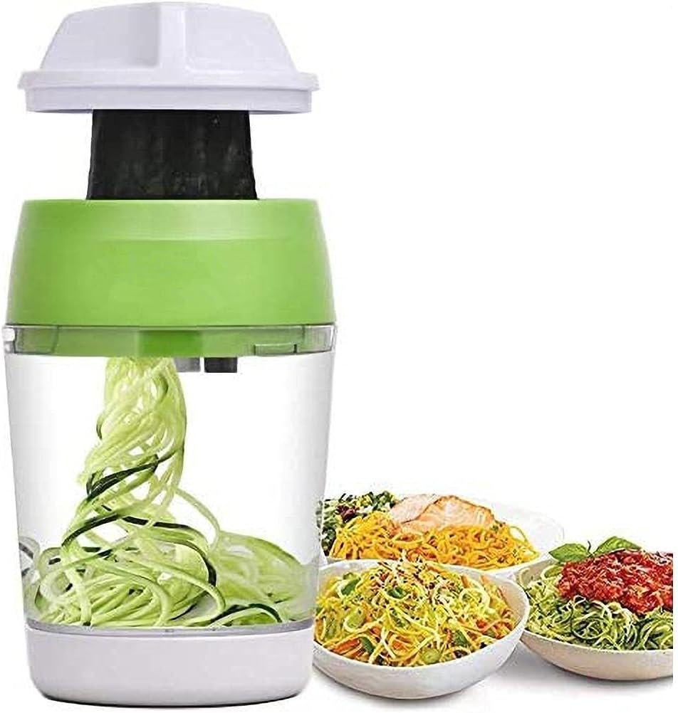 Handheld Vegetable, Veggie Spiralizer Spiral Zucchini Spiralizer Maker Zoodle Maker (1#)