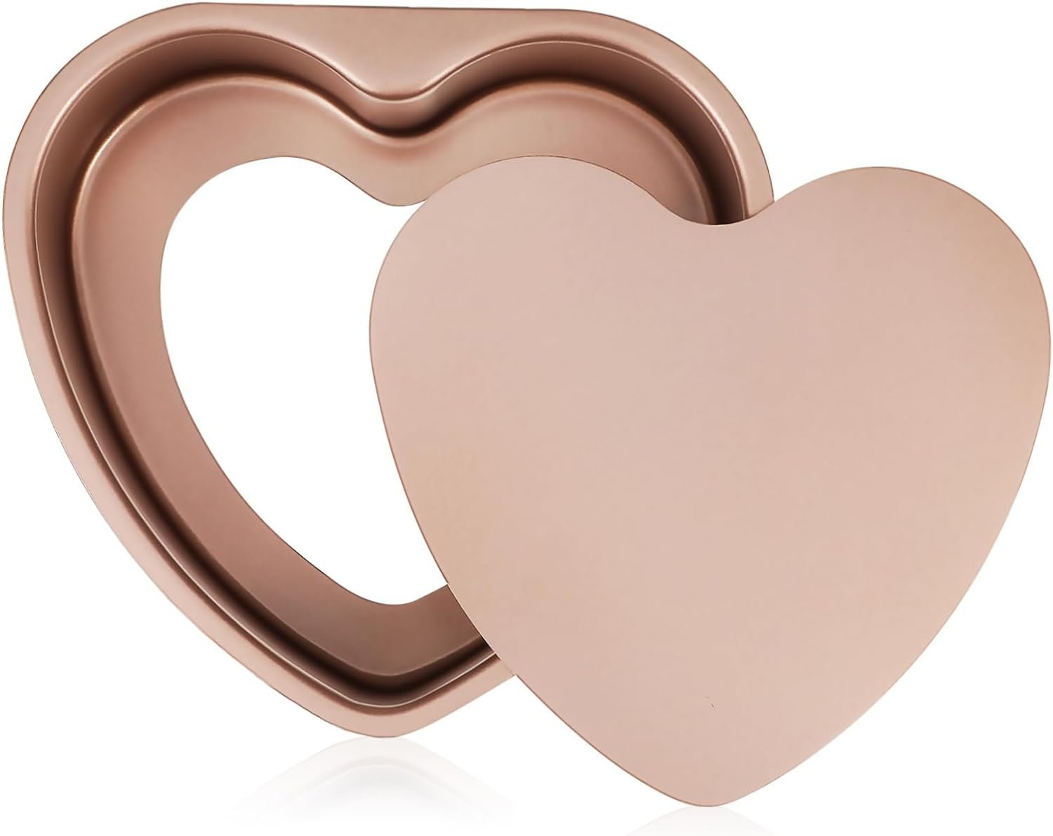 Heart Cake Mold Heart Cake Pan Cake Tins for Baking Heart Shape Cake Pan Baking Dishes for Oven Grill Pan Cheesecake Cake Molds Aluminum Alloy Heart-shaped Cake Machine