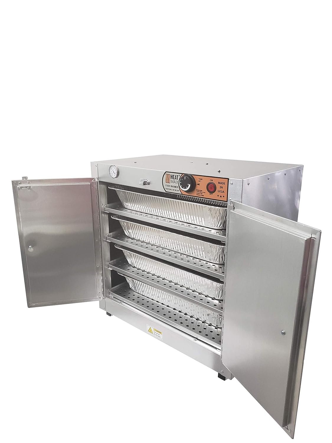 HeatMax 251524 Catering and Events Food Warmer with Water Tray, The Original and the best, UL / NSF Certified for inspections, -- MADE IN USA with service and support, Great for Schools, Churches HeatMax 251524 Catering and Events Food Warmer with Water Tray, The Original and the best, UL / NSF Certified for inspections, -- MADE IN USA with service and support, Great for Schools, Churches