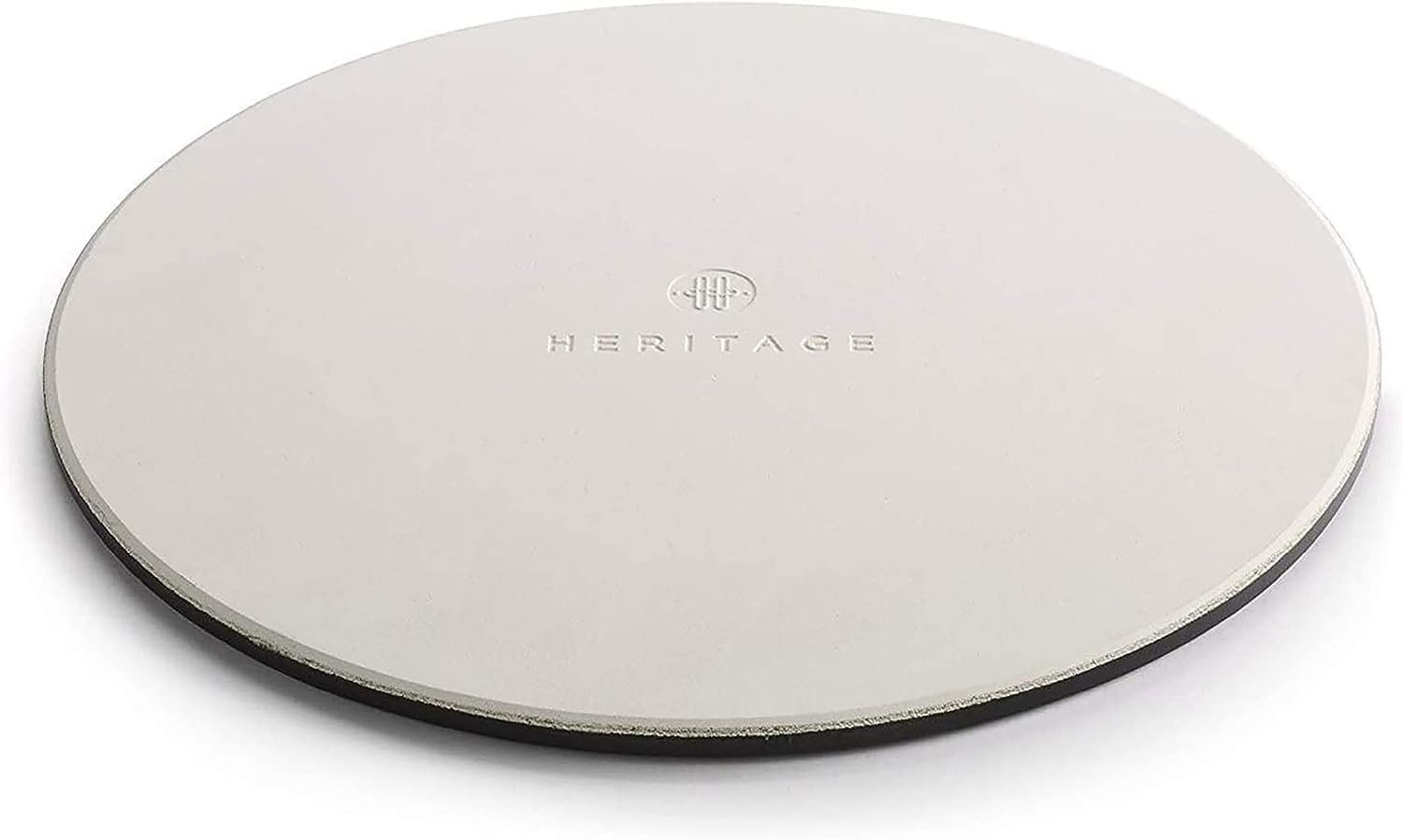 Heritage Pizza Stone, 15 inch Ceramic Baking Stones for Oven Use - Non Stick, No Stain Pan  Cutter Set for Gas, BBQ  Grill - Kitchen Accessories  Housewarming Gifts with Bonus Pizza Wheel - Black Heritage Pizza Stone, 15 inch Ceramic Baking Stones for Oven Use - Non Stick, No Stain Pan  Cutter Set for Gas, BBQ  Grill - Kitchen Accessories  Housewarming Gifts with Bonus Pizza Wheel - Black