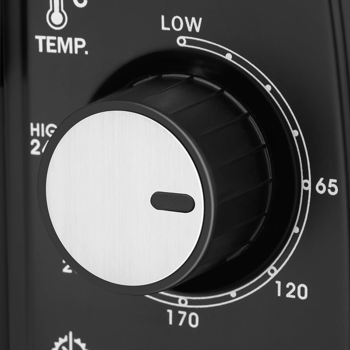 Holstein Housewares 4 Slice Countertop Toaster Oven with 60 Minute Timer Includes Pan and Wire Rack, Bake, Broil, Toast, Black