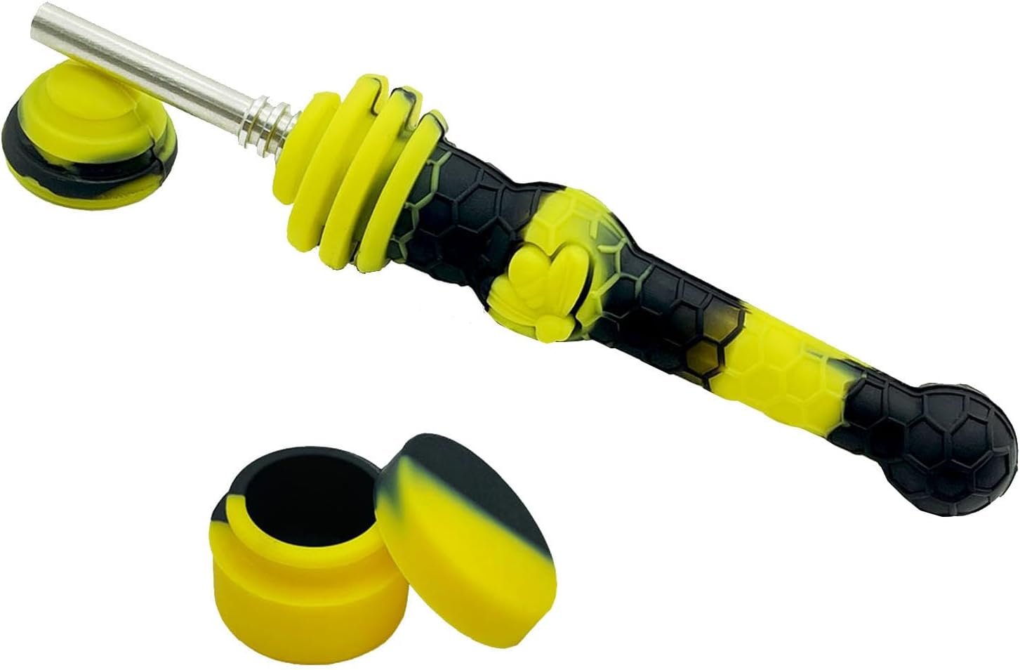 Home Fashion Stainless Steel Garlic Press,Manual Garlic Press Peeler Kitchen Tool