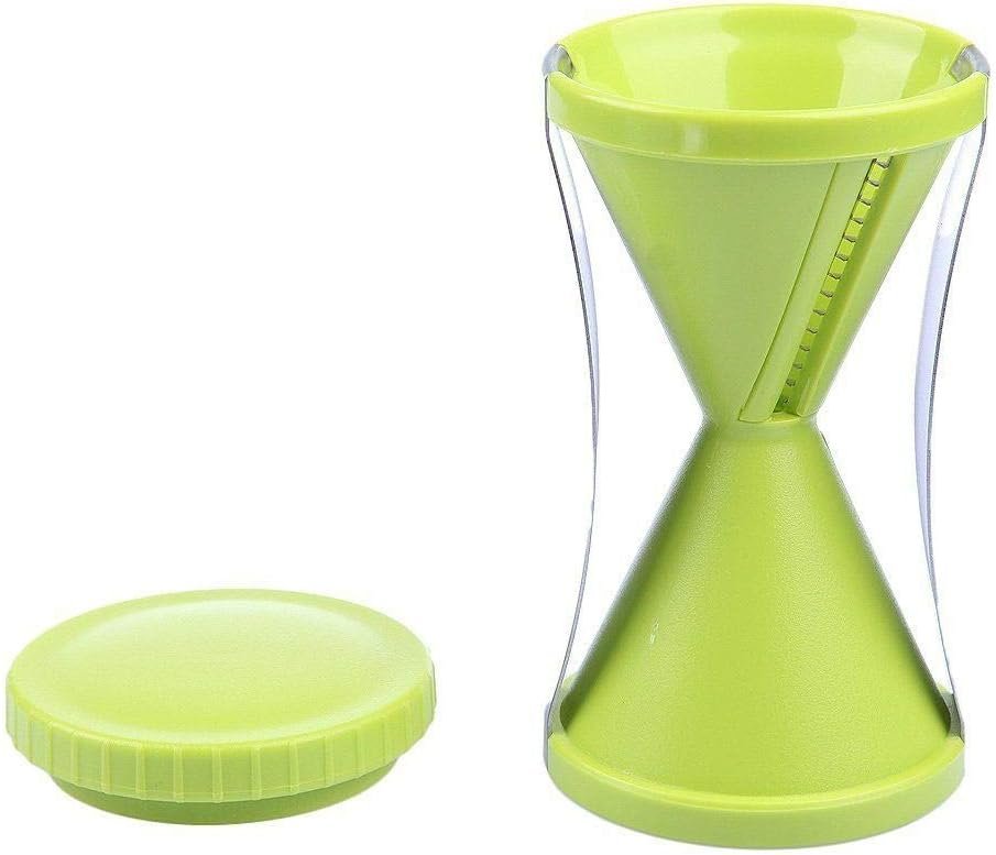 Homemaker Spiralizer, Spiral Vegetable Slicer  Zucchini Pasta Noodle Spaghetti Maker, Multicolor, Plastic