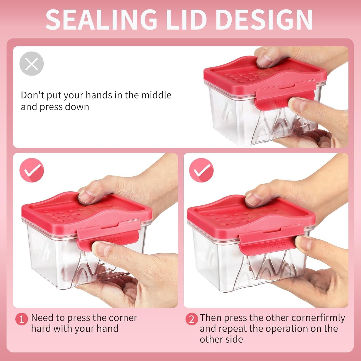 HOMER 2023 New Airtight Food Storage Containers with Blue Lids - Plastic Airtight Storage Containers for Pantry - 9 PCS BPA Kitchen Organizers for Cereal,Pasta, Flour  Sugar - Labels  Marker