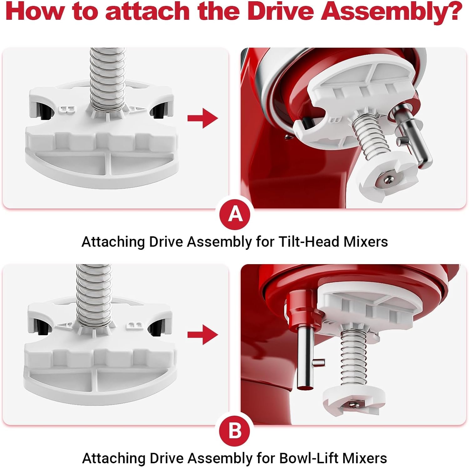 Ice Cream Maker Parts for KitchenAid, As KitchenAid Ice Cream Drive Attachment, Ice Cream Drive Attachment for KitchenAid, Fit KitchenAid Ice Cream Maker Parts by GVODE Ice Cream Maker Parts for KitchenAid, As KitchenAid Ice Cream Drive Attachment, Ice Cream Drive Attachment for KitchenAid, Fit KitchenAid Ice Cream Maker Parts by GVODE