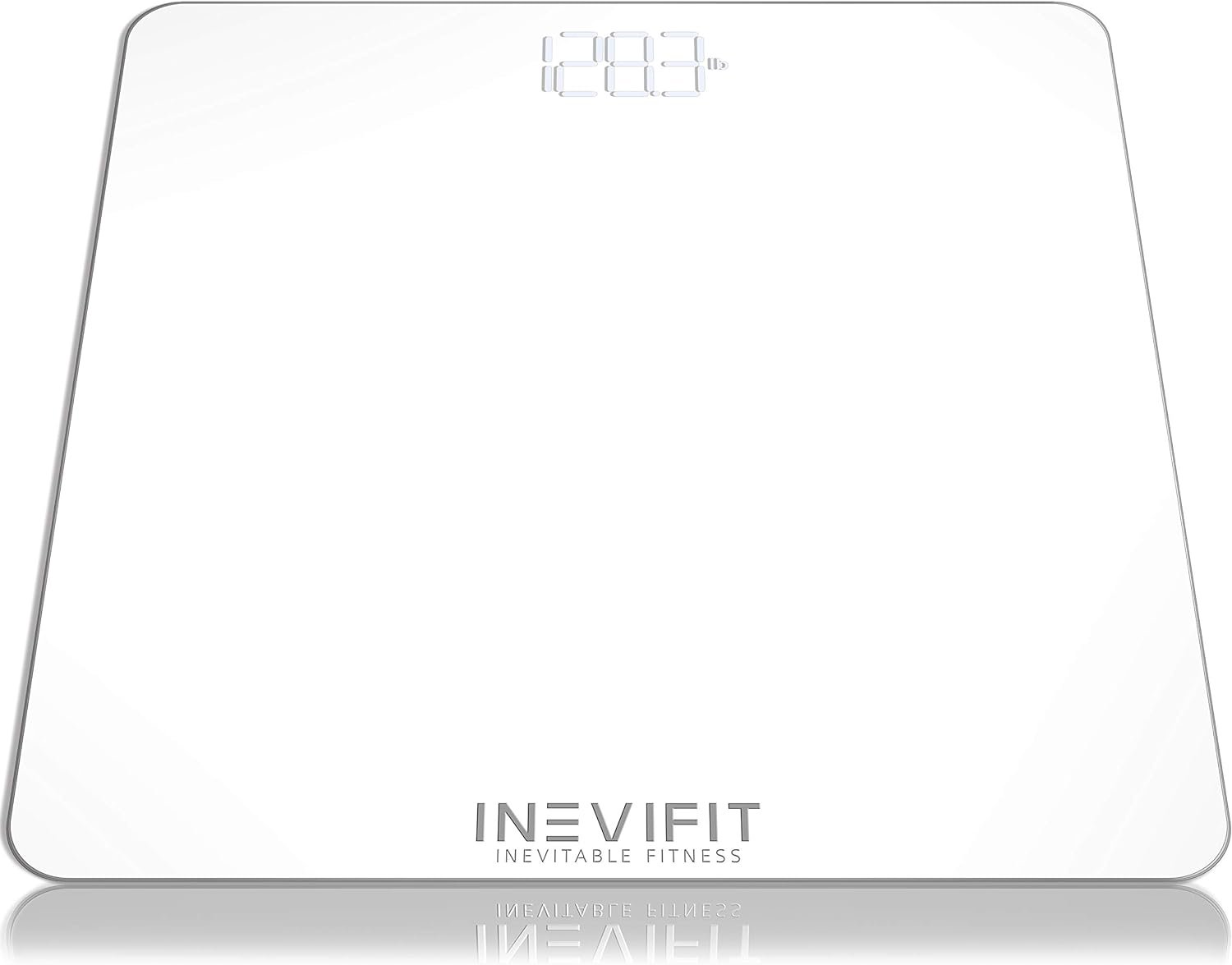 INEVIFIT Bathroom Scale, Highly Accurate Digital Bathroom Body Scale, Measures Weight up to 400 lbs. Includes Batteries INEVIFIT Bathroom Scale, Highly Accurate Digital Bathroom Body Scale, Measures Weight up to 400 lbs. Includes Batteries