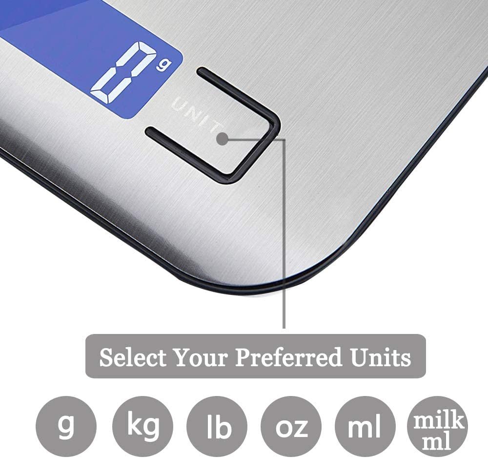 Introducing The SILSILA Digital Kitchen Scale! Precisely Measure Weight in Grams, Ounces, and pounds. with a max Capacity of 22lb and Graduation of 1g/0.05oz, Its Perfect for Cooking. Introducing The SILSILA Digital Kitchen Scale! Precisely Measure Weight in Grams, Ounces, and pounds. with a max Capacity of 22lb and Graduation of 1g/0.05oz, Its Perfect for Cooking.