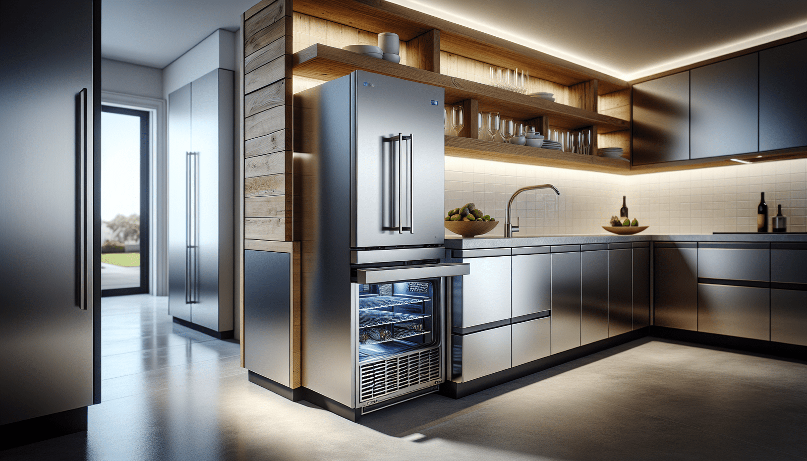 IUC72F 71.7 Undercounter Freezer-23.3 Cu. Ft, Silver IUC72F 71.7 Undercounter Freezer-23.3 Cu. Ft, Silver