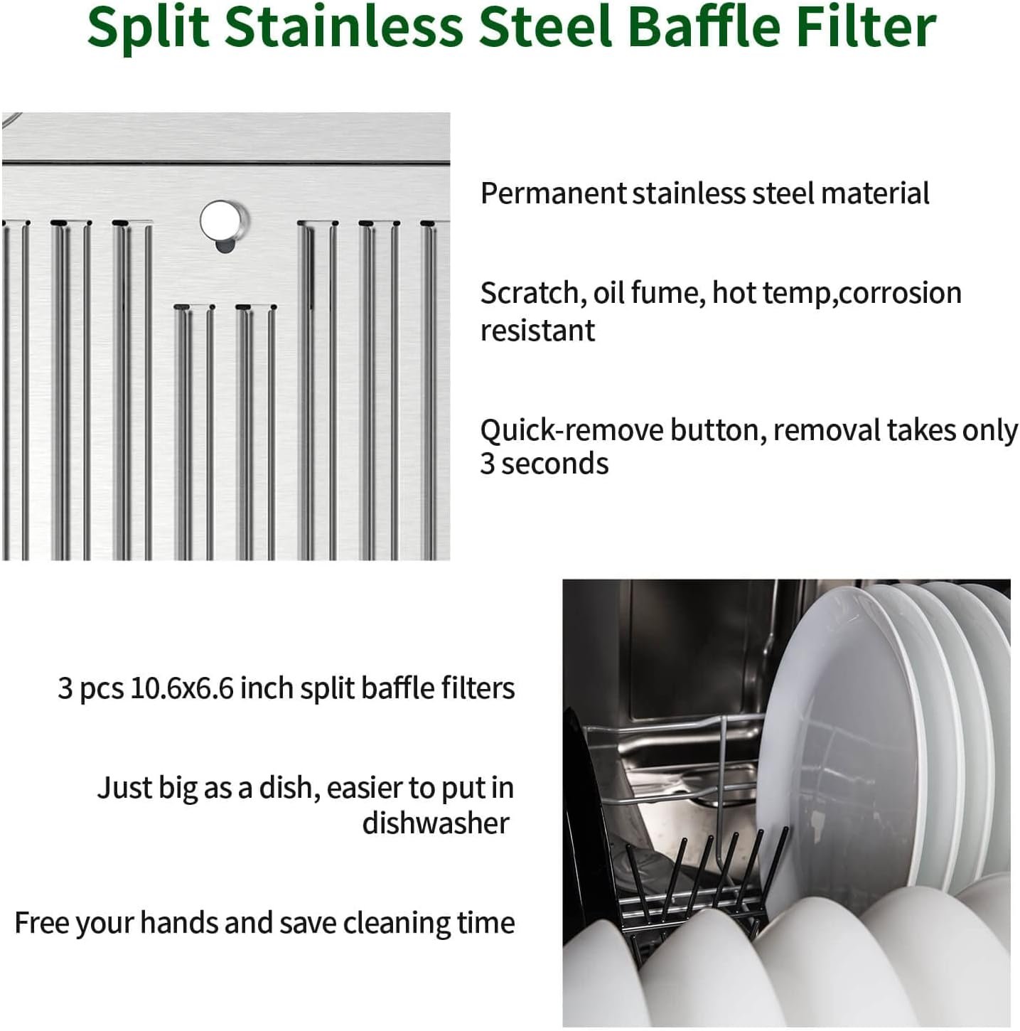JOEAONZ Range Hood Insert 36 Inch 600CFM Stainless Steel Household Built-in Vent Hood Ducted/Ductless Convertible, Kitchen Ventilation Stove Exhaust Fan, Dual LED lights, Split Grease Baffle Filters JOEAONZ Range Hood Insert 36 Inch 600CFM Stainless Steel Household Built-in Vent Hood Ducted/Ductless Convertible, Kitchen Ventilation Stove Exhaust Fan, Dual LED lights, Split Grease Baffle Filters