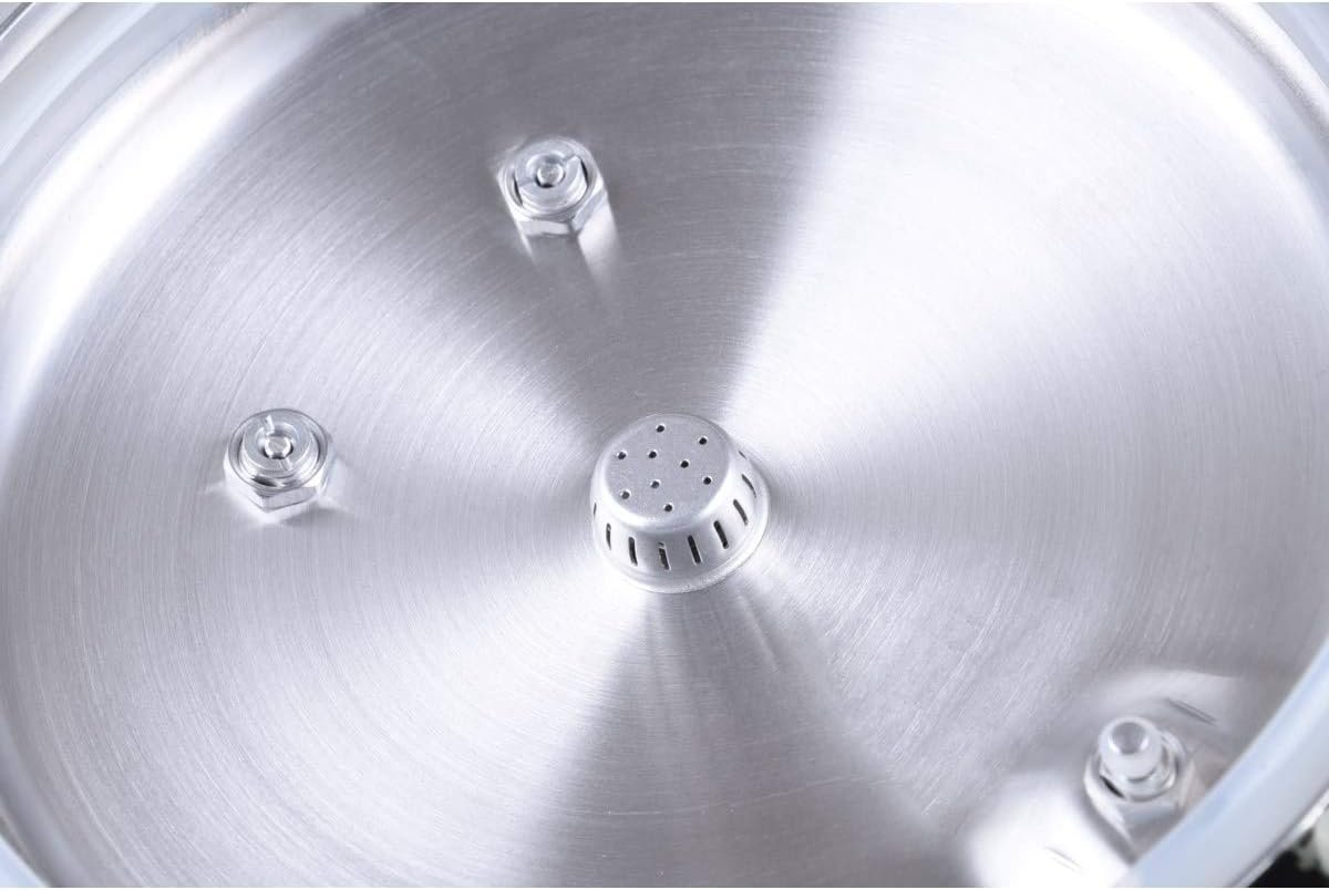 JV TEXTILES Aluminum Pressure Cookers (4, 5, 7, 9, or 11 Liter) (5 Liter)*