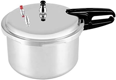 JV TEXTILES Aluminum Pressure Cookers (4, 5, 7, 9, or 11 Liter) (5 Liter)*
