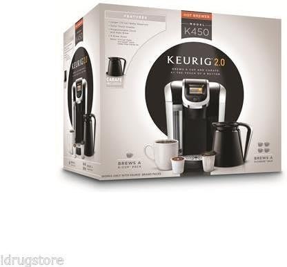 Keurig 2.0 K450 K-cup Machine K-carafe Coffee Maker Brewer | White Coffee Everyday Keurig 2.0 K450 K-cup Machine K-carafe Coffee Maker Brewer | White Coffee Everyday
