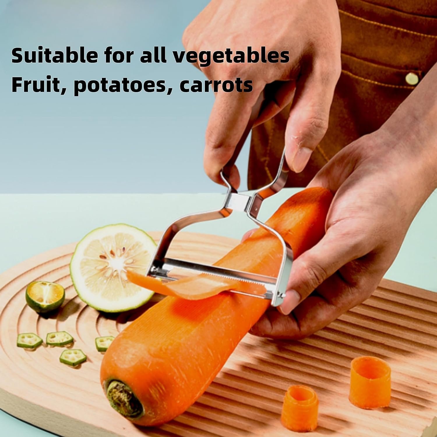 Kitchen Large Vegetable Y Prep Peeler (Large Y- Peeler) Kitchen Large Vegetable Y Prep Peeler (Large Y- Peeler)