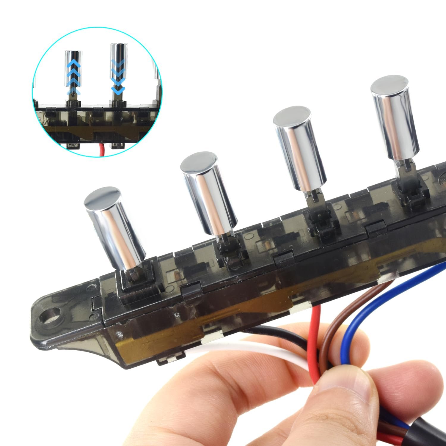 Kitchen Range Hood Pushbutton Switch Range Hood Key Board Switch (CXW-200-DJ216/DJ103S/DJ105)