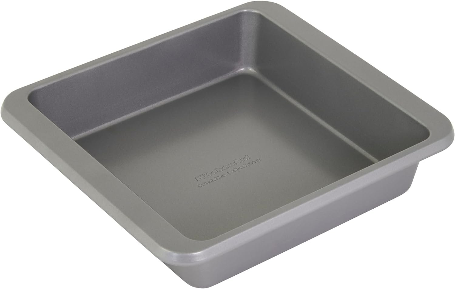 KitchenAid Nonstick 9 x 13 in Baking Sheet with Extended Handles for Easy Grip, Aluminized Steel to Promoted Even Baking, Dishwasher Safe,Contour Silver