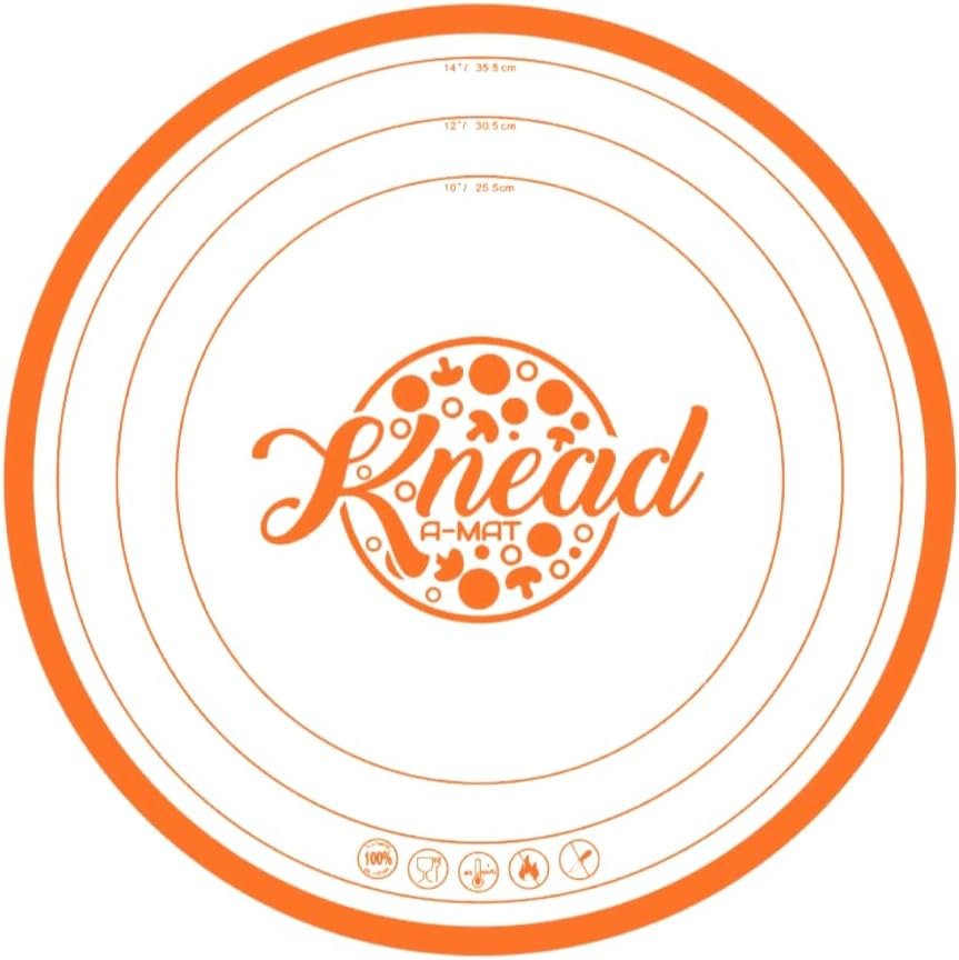 Knead-A-Mat Large Round Silicone Dough Mat