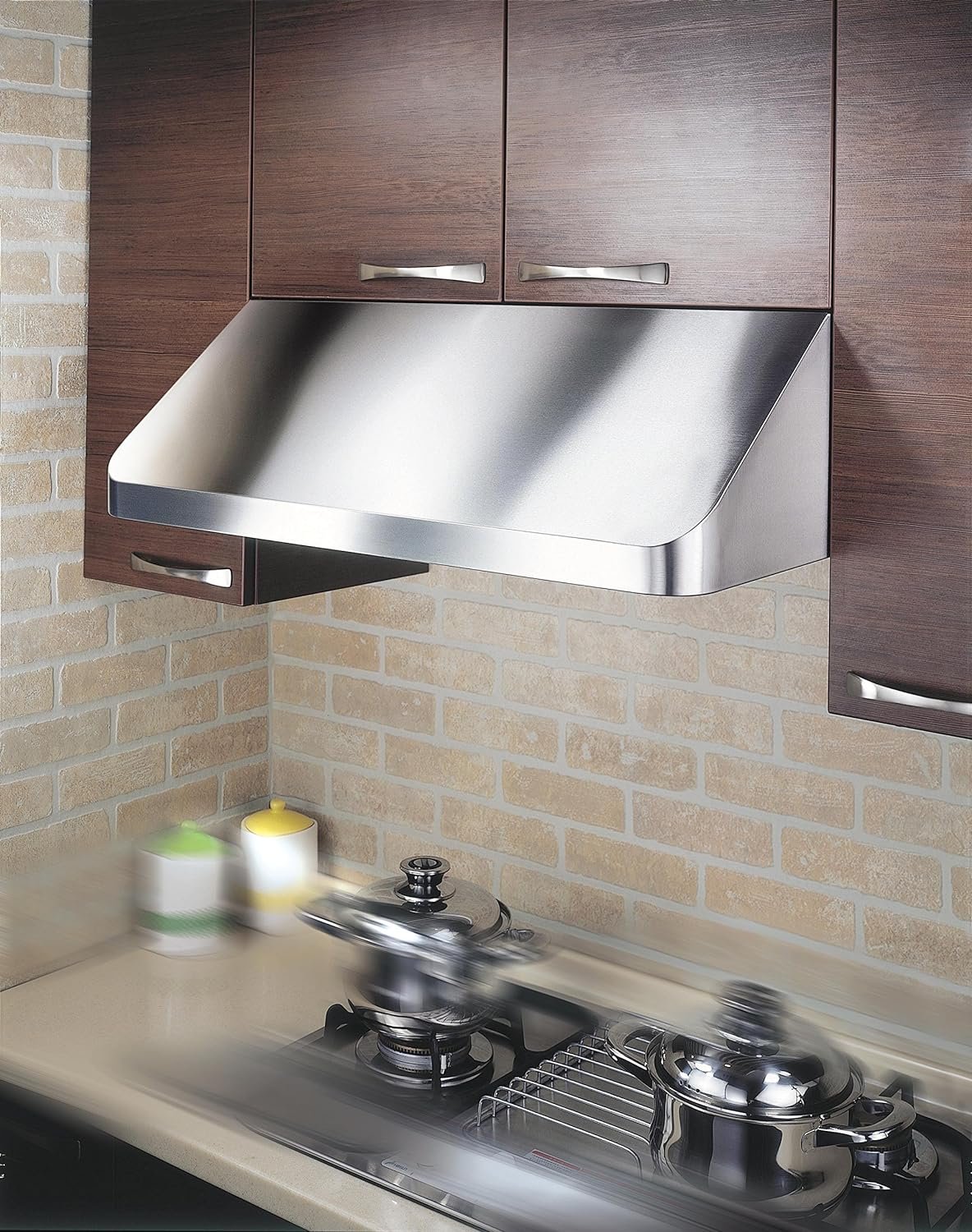 KOBE Range Hoods CHX9130SQB-2 Under Cabinet Range Hood, 30-Inch, Stainless Steel