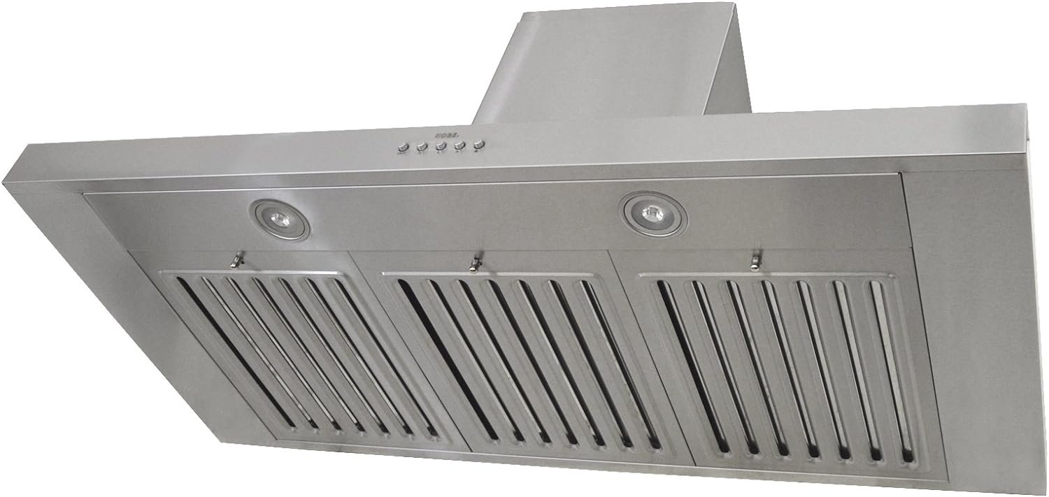 kobe-rax2130sqb-wm-1-brillia-30-inch-wall-mount-range-hood-3-speed-750-cfm-fits-ceiling-height-7-85-stainless-steel - Cooking Appliance World