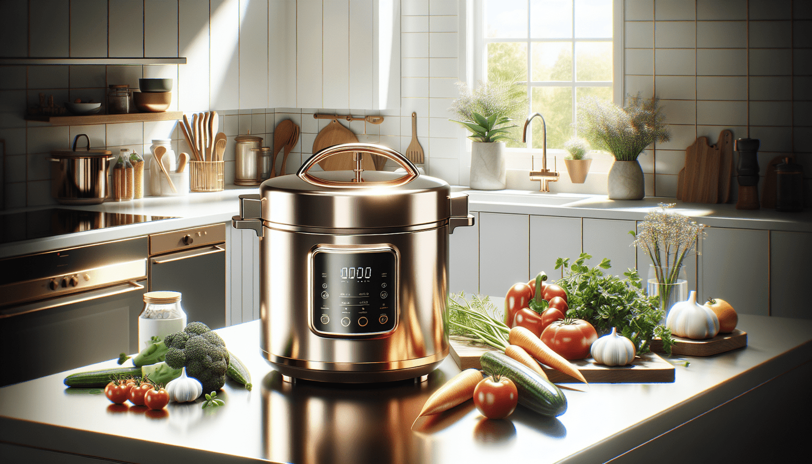 Korkmaz Vita Plus Rosagold 6.0 Lt Pressure Cooker A167-01