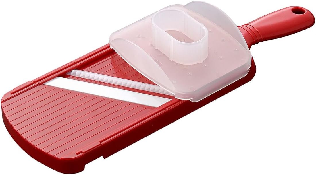 Kyocera Advanced Ceramic Wide Julienne Slicer, Red
