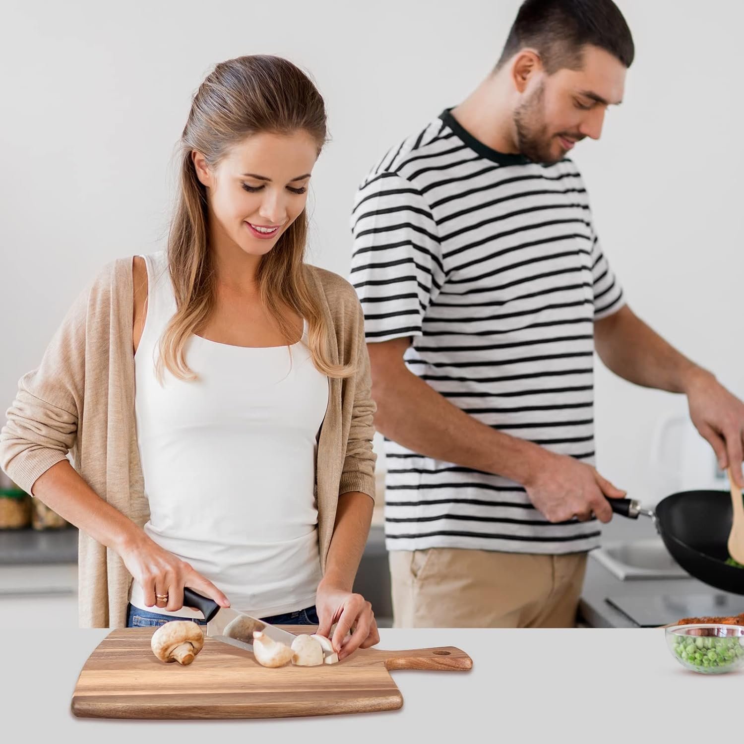 Large Wood Cutting Board with Handle 17 x 13 Simple Best Wooden Charcuterie Boards Butcher Block Teak Cutting Boards for Kitchen Meat Cheese Serving Board Carving Chopping Blocks Charcuterie Board Large Wood Cutting Board with Handle 17 x 13 Simple Best Wooden Charcuterie Boards Butcher Block Teak Cutting Boards for Kitchen Meat Cheese Serving Board Carving Chopping Blocks Charcuterie Board