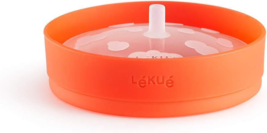 Lékué Mini Microwave Popcorn Maker, Set of 2, Red