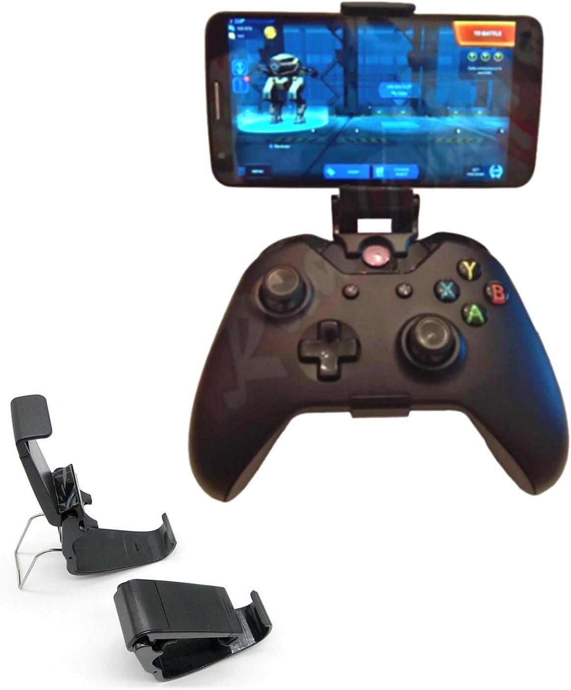 LICHIFIT Smart Phones Mount Collapsible Bracket Hand Grip Stand Foldable Clip Holder for Xbox ONE S Slim Ones Gamepad Controller