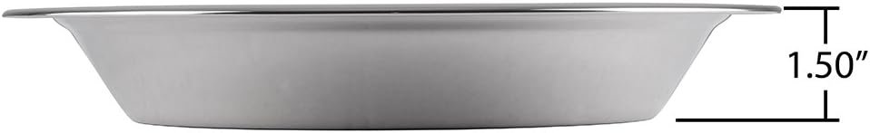 lindys-5m871-lindys-stainless-steel-9-inch-pie-pan-silver - Cooking Appliance World