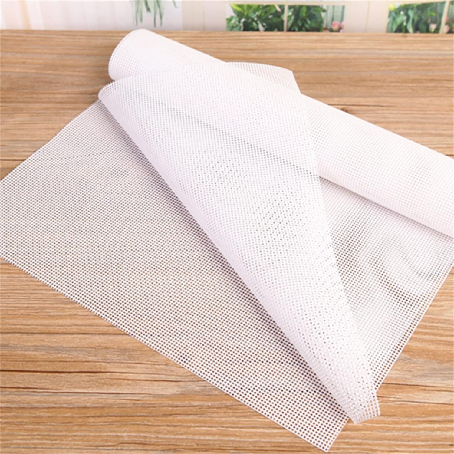 Liner Mat Mesh, 1.2mm Thick Silicone Liner, N On Stick Liners With 0.8-1.3mm Diameter Hol E, 40C To 220C Temperature Resistant Parchment Paper, N0 Shrinkage Baking Mats Baking Dumplings Pastries