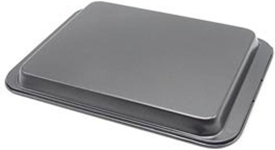 Little Small Baking Sheets Nonstick Set of 2 (9.5inch X 7.1inch) - SSCC 8 Inch Nonstick Baking Toaster Oven Tray Cookie Sheets, 1 or 2 Person Household