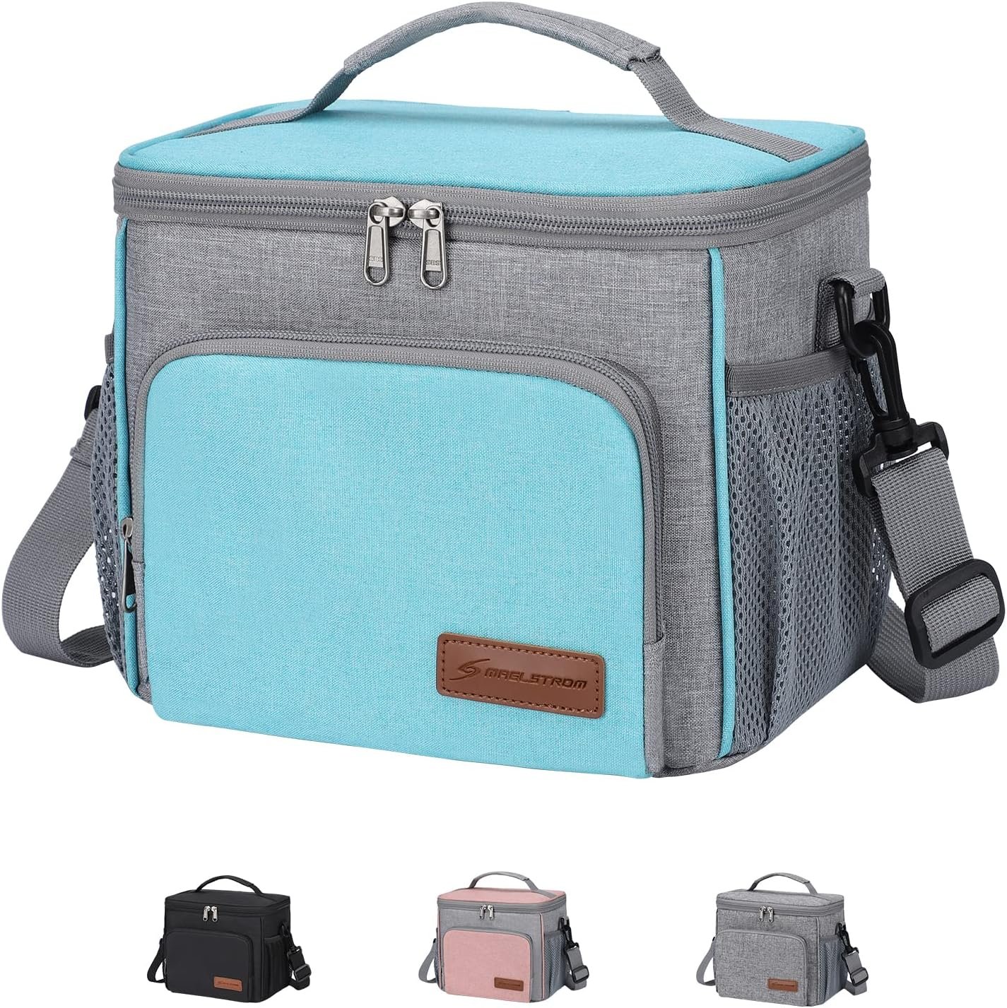 Maelstrom Lunch Box for Men,Insulated Lunch Bag Women/Men,Leakproof Lunch Cooler Bag, Lunch Tote Bag