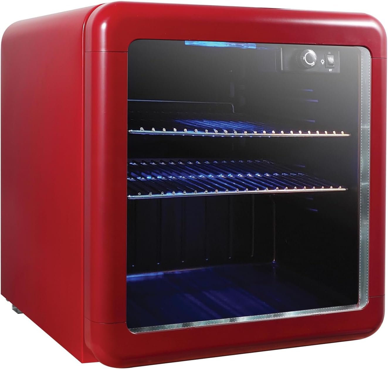 Magic Chef MCB17CHR Beverage Cooler, Red