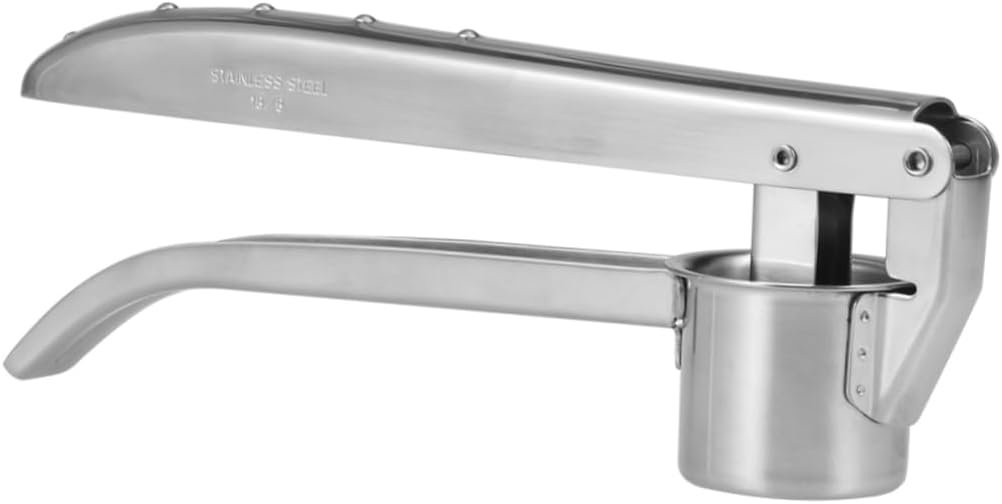 MAGICLULU 304 Ginger Crusher Garlic Squeeze Tool Garlic Ricer Garlic Press Garlic Mincer Household Garlic Masher