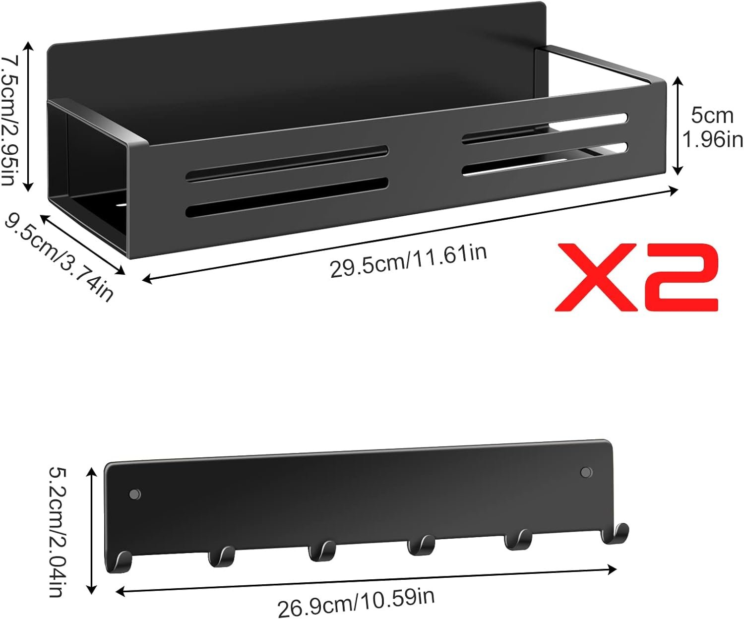 Magnetic Spice Racks for Refrigerator Magnetic Hook with 6-Hooks Moveable Fridge Magnetic Spice Shelves Refrigerator Side Organizers (4 Magnetic Spice Racks + 1 Magnetic Hook) Magnetic Spice Racks for Refrigerator Magnetic Hook with 6-Hooks Moveable Fridge Magnetic Spice Shelves Refrigerator Side Organizers (4 Magnetic Spice Racks + 1 Magnetic Hook)