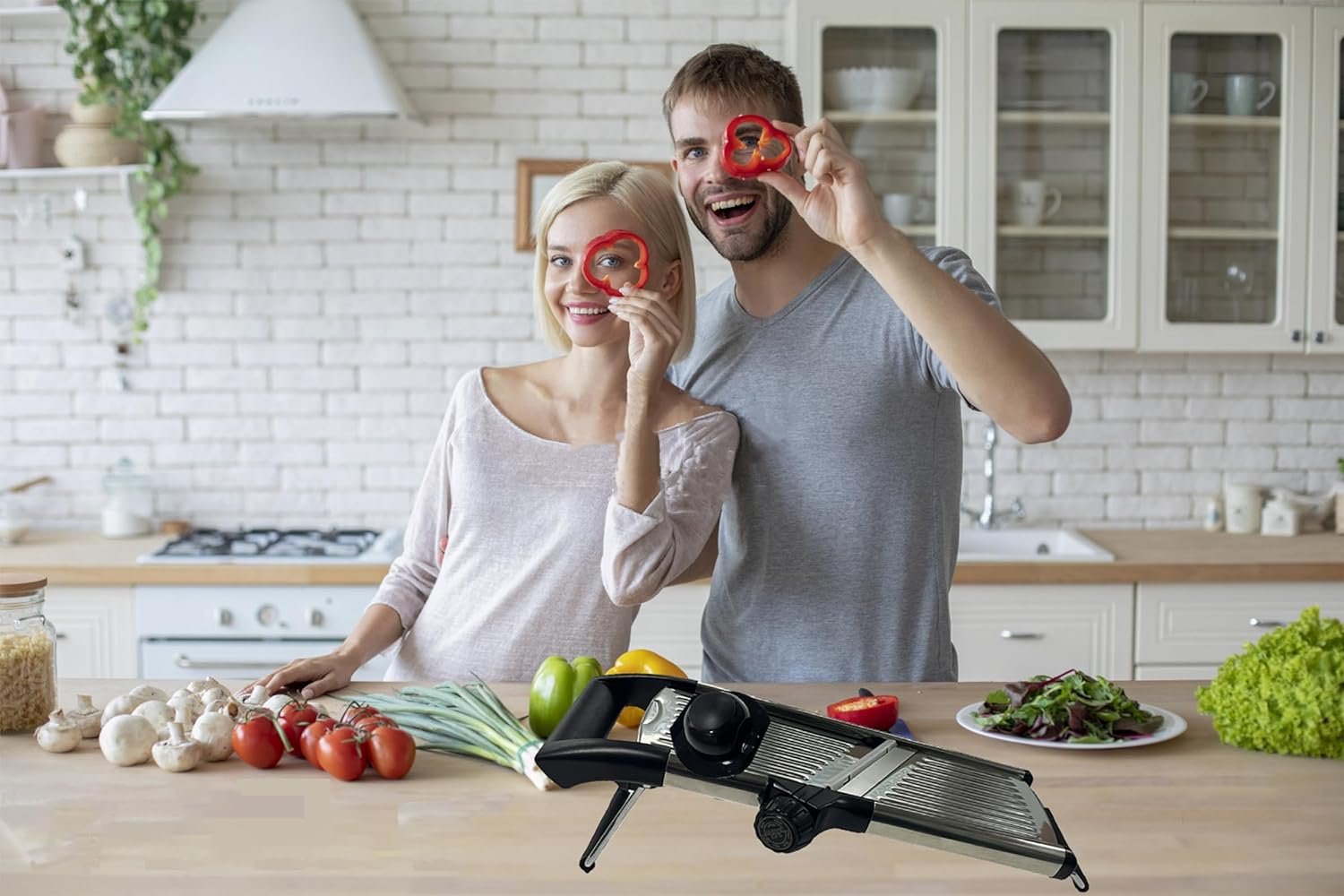 Mandoline Food Slicer, Mandoline Slicer for Kitchen, Adjustable Vegetable Slicer, Iincluding One Pair Cut-Resistant Gloves Mandoline Food Slicer, Mandoline Slicer for Kitchen, Adjustable Vegetable Slicer, Iincluding One Pair Cut-Resistant Gloves