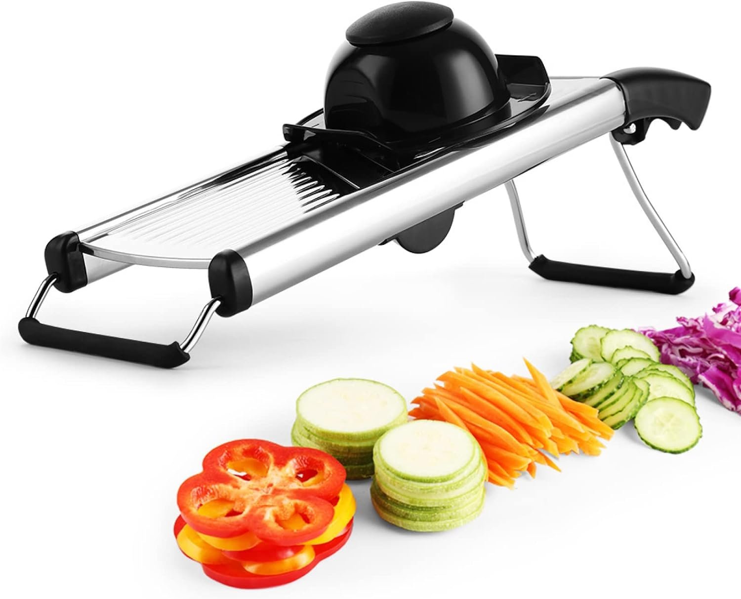 Mandoline Food Slicer, Mandoline Slicer for Kitchen, Adjustable Vegetable Slicer, Iincluding One Pair Cut-Resistant Gloves Mandoline Food Slicer, Mandoline Slicer for Kitchen, Adjustable Vegetable Slicer, Iincluding One Pair Cut-Resistant Gloves