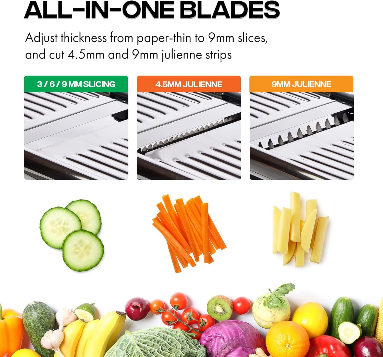 mandoline-slicer-for-kitchen-adjustable-stainless-steel-vegetable-cuttervegetable-chopper-for-potato-tomato-veggie-salad - Cooking Appliance World