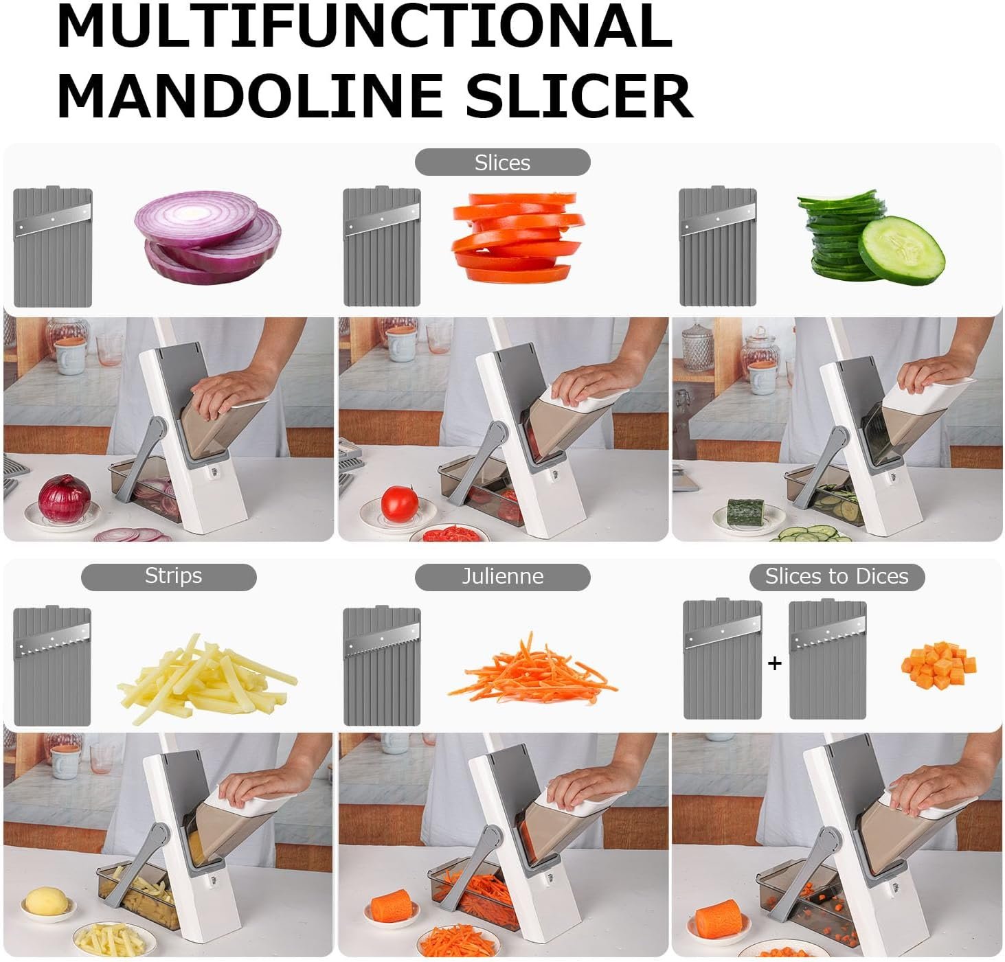 Mandoline Slicer Safe for Kitchen