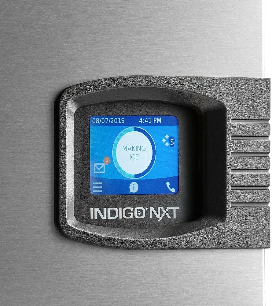 Manitowoc IYT0450A Indigo Series Commercial Ice Maker Machine - 490 Pound per Day Production, Air Cooled, One-Touch Cleaning, DuraTech Exterior - Head ONLY