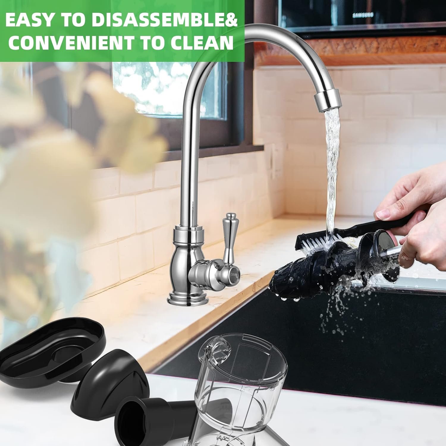 Masticating Juicers, Celery Slow Juicer Machine Cold Press Juicer for Celery/Vegetable/Wheat, Extractor de Jugos y Vegetales, Juice Extractor Machine with Cleaning Brush, Easy to Clean Masticating Juicers, Celery Slow Juicer Machine Cold Press Juicer for Celery/Vegetable/Wheat, Extractor de Jugos y Vegetales, Juice Extractor Machine with Cleaning Brush, Easy to Clean