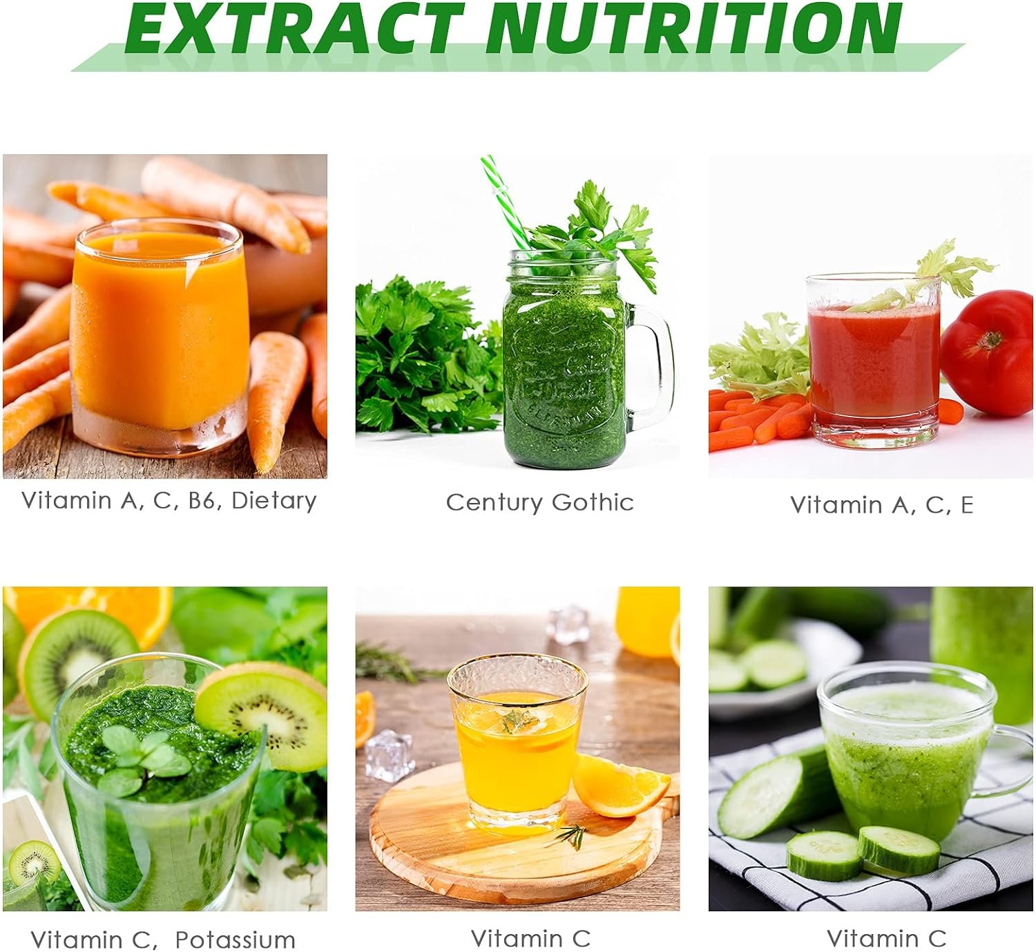 Masticating Juicers, Celery Slow Juicer Machine Cold Press Juicer for Celery/Vegetable/Wheat, Extractor de Jugos y Vegetales, Juice Extractor Machine with Cleaning Brush, Easy to Clean Masticating Juicers, Celery Slow Juicer Machine Cold Press Juicer for Celery/Vegetable/Wheat, Extractor de Jugos y Vegetales, Juice Extractor Machine with Cleaning Brush, Easy to Clean