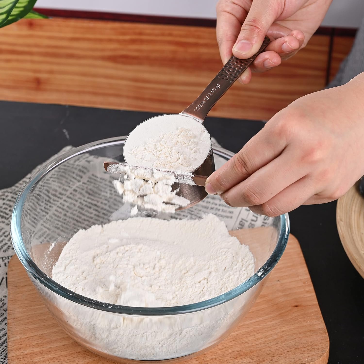 Measuring Cups and Spoons Set, Copper Measuring Cups and Spoons, Stainless Steel Measuring Cups and Spoons, 5 Measurer cups 6 Measure Spoons, Copper Measure Cups, Copper Measuring Spoons