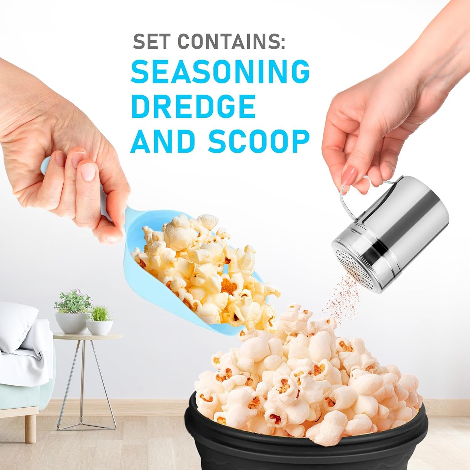 Microwave Popcorn Maker - Silicone Popcorn Bowl - Microwave Popcorn Popper Silicone Popper Maker Microwave Bowl Microwavable Popcorn Bowl Collapsible - Mini Reusable Popup Bowl Popcorn Cup Buckets