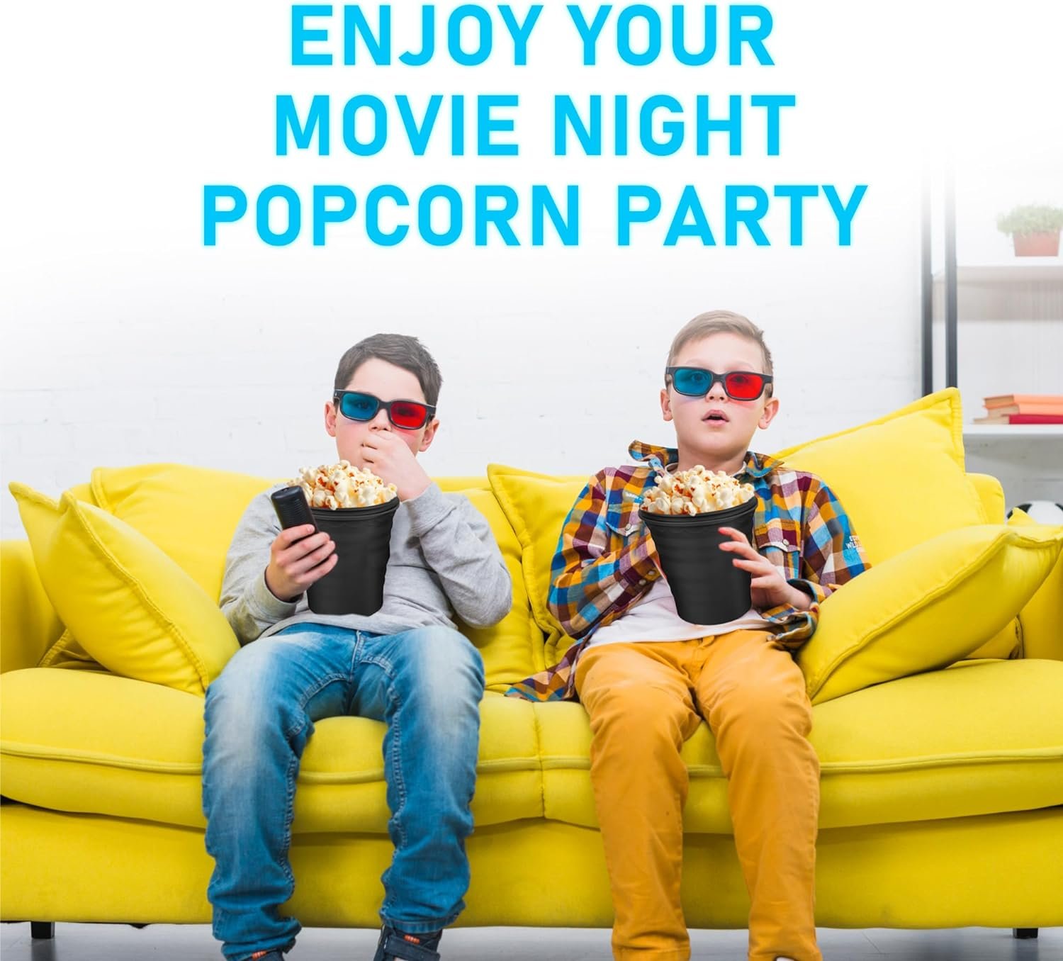 Microwave Popcorn Maker - Silicone Popcorn Bowl - Microwave Popcorn Popper Silicone Popper Maker Microwave Bowl Microwavable Popcorn Bowl Collapsible - Mini Reusable Popup Bowl Popcorn Cup Buckets