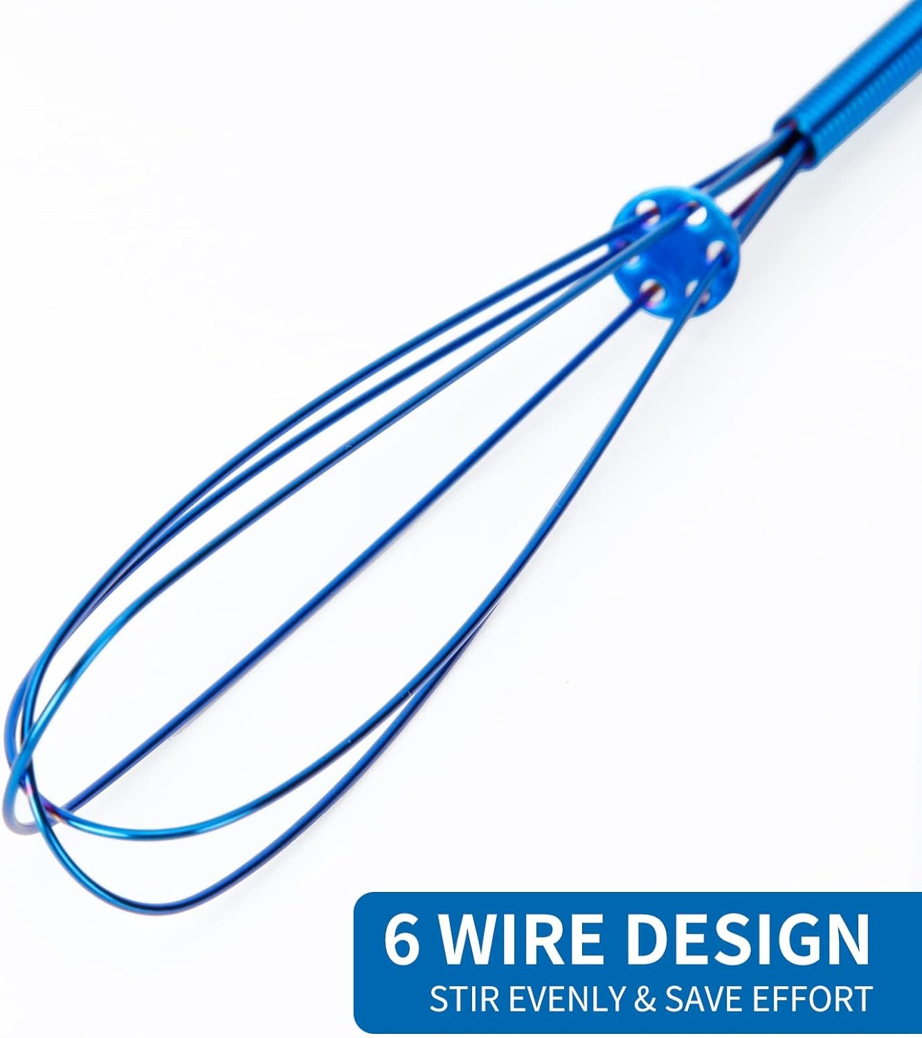 Mini Whisks for Cooking, Small Whisks Stainless Steel 2 pieces 6.7in and 5.2in Tiny Whisk for Cooking, Blending, Whiping, Beating sauce and Stirring, miniature sauce whisk, Blue Mini Whisks for Cooking, Small Whisks Stainless Steel 2 pieces 6.7in and 5.2in Tiny Whisk for Cooking, Blending, Whiping, Beating sauce and Stirring, miniature sauce whisk, Blue