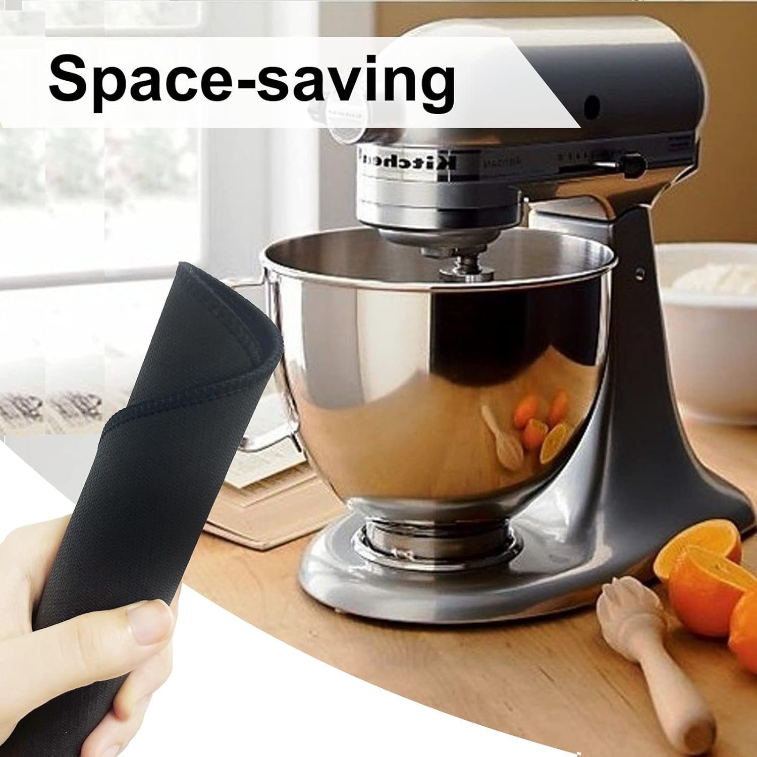 Mixer Sliding Slider Mat for KitchenAid Stand Mixer, Kitchen Appliance Slide Mats Pad Mixer Mover Mixer Slider for KitchenAid 4.5-5 Qt Tilt-Head Stand Mixer, KitchenAid Artisan Tilt-Head Mixer Mixer Sliding Slider Mat for KitchenAid Stand Mixer, Kitchen Appliance Slide Mats Pad Mixer Mover Mixer Slider for KitchenAid 4.5-5 Qt Tilt-Head Stand Mixer, KitchenAid Artisan Tilt-Head Mixer