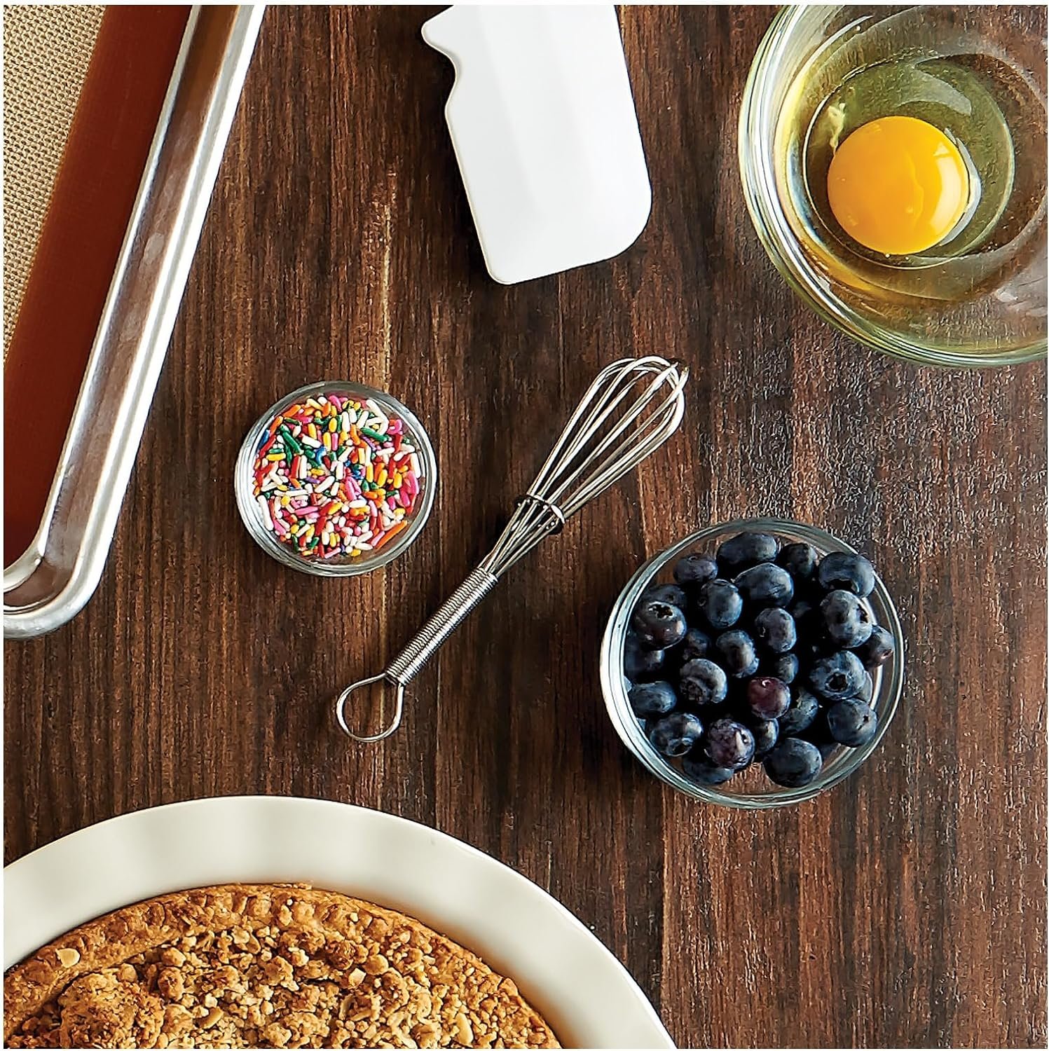 Mrs. Anderson’s Baking Mini Whisk, 18/8 Stainless Steel